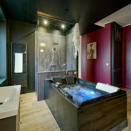 Suite Romantique Avec Balneo Et Jeux Coquins Apartment Roanne